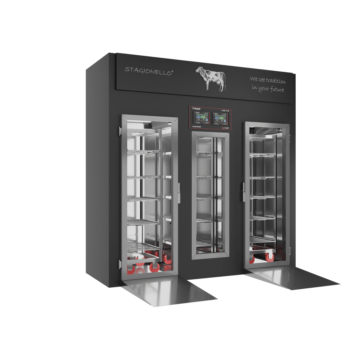 Stagionello® Walkin 100/300 kg – porta standard, vista destra