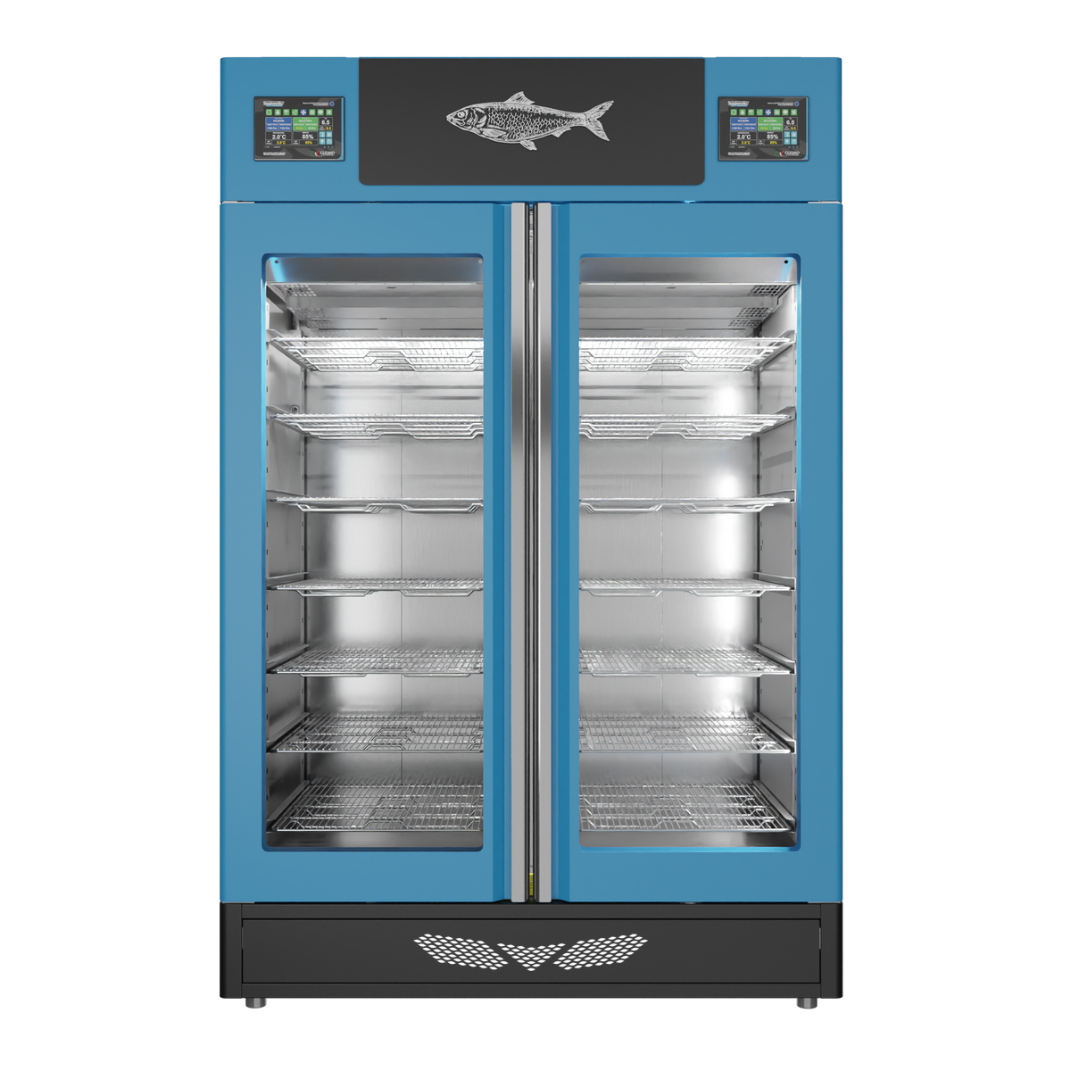 MATURFISH™ 100 + 100 kg – colorato, porta standard, vista frontale