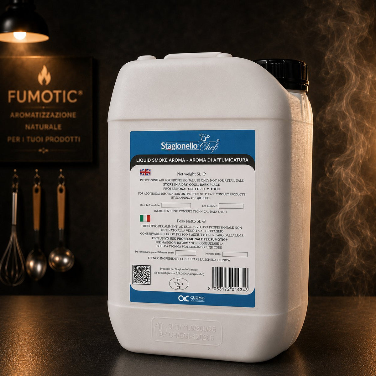 Aroma tipo affumicatura concentrato Stagionello® Chef – tanica da 5 kg