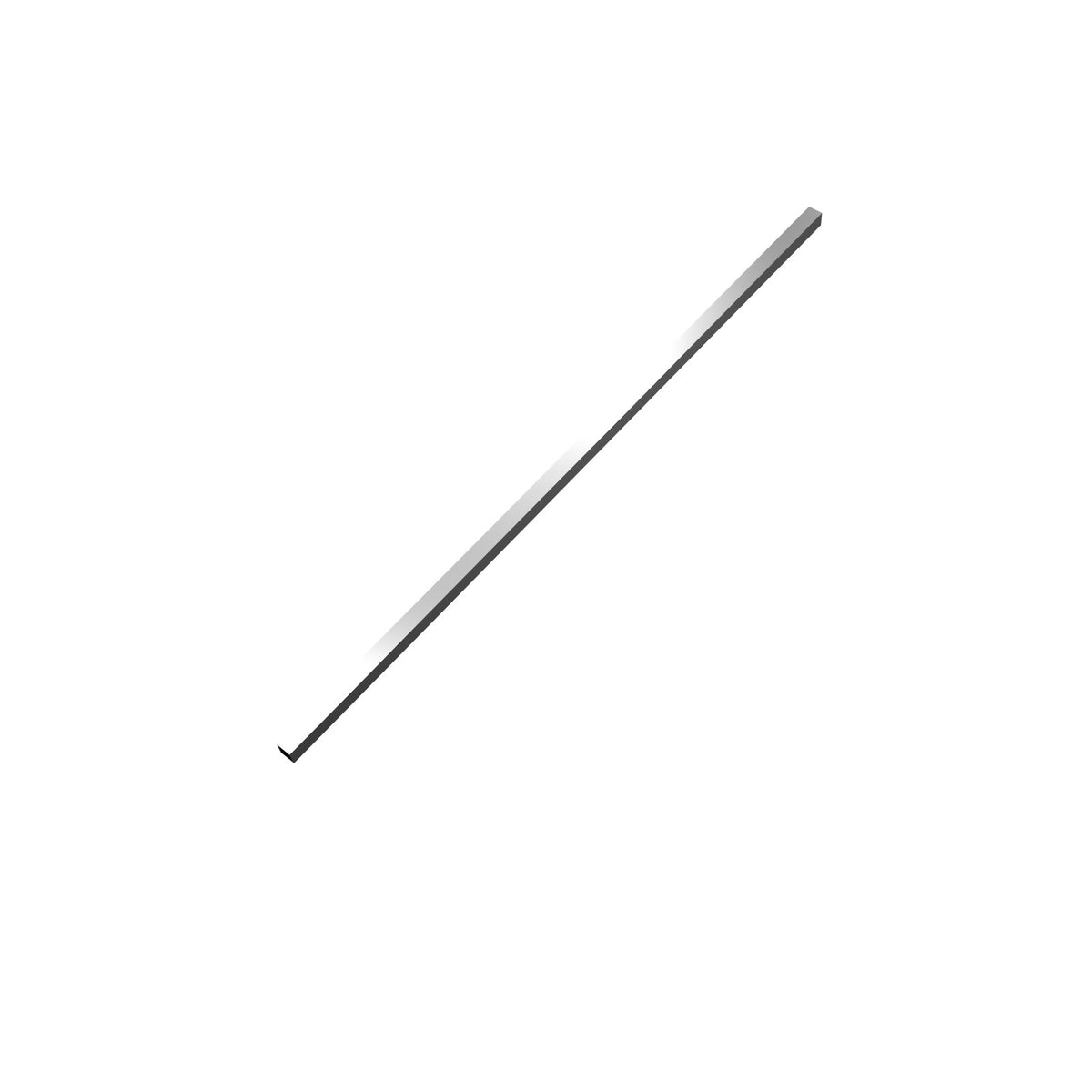 Asta reggi insaccato 711 mm in acciaio inox, accessorio Stagionello®