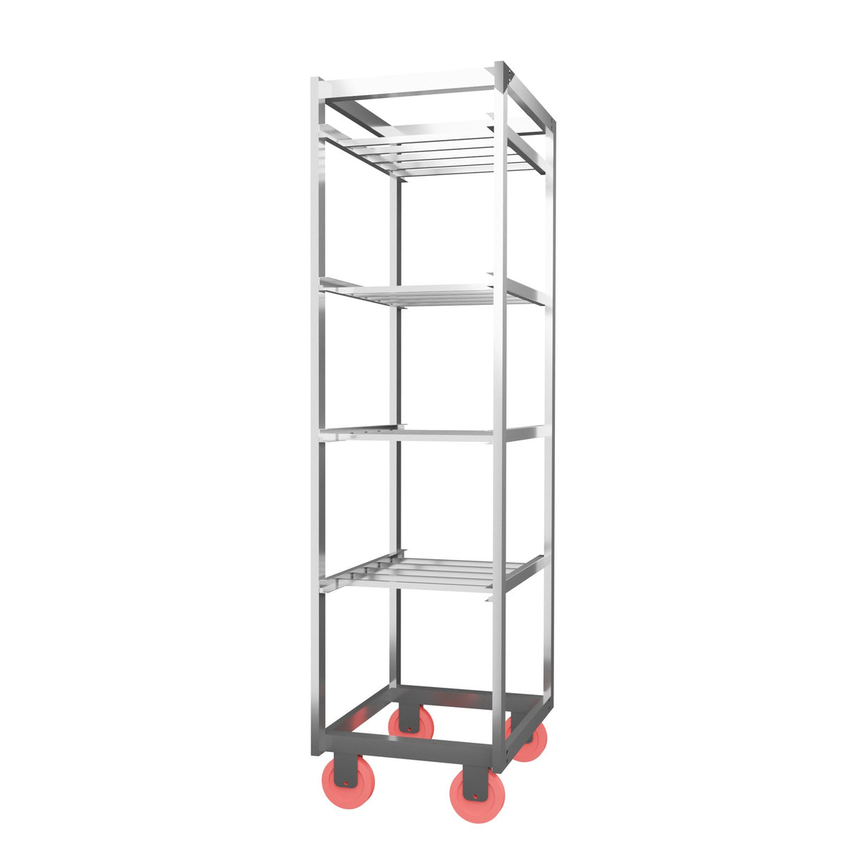 Carrello portagriglie da 100 kg in acciaio inox, accessorio Stagionello®