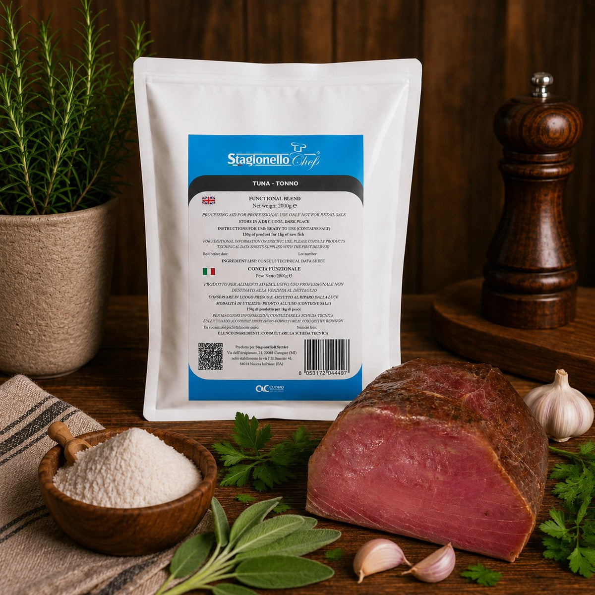 Concia funzionale per tonno Stagionello® Chef