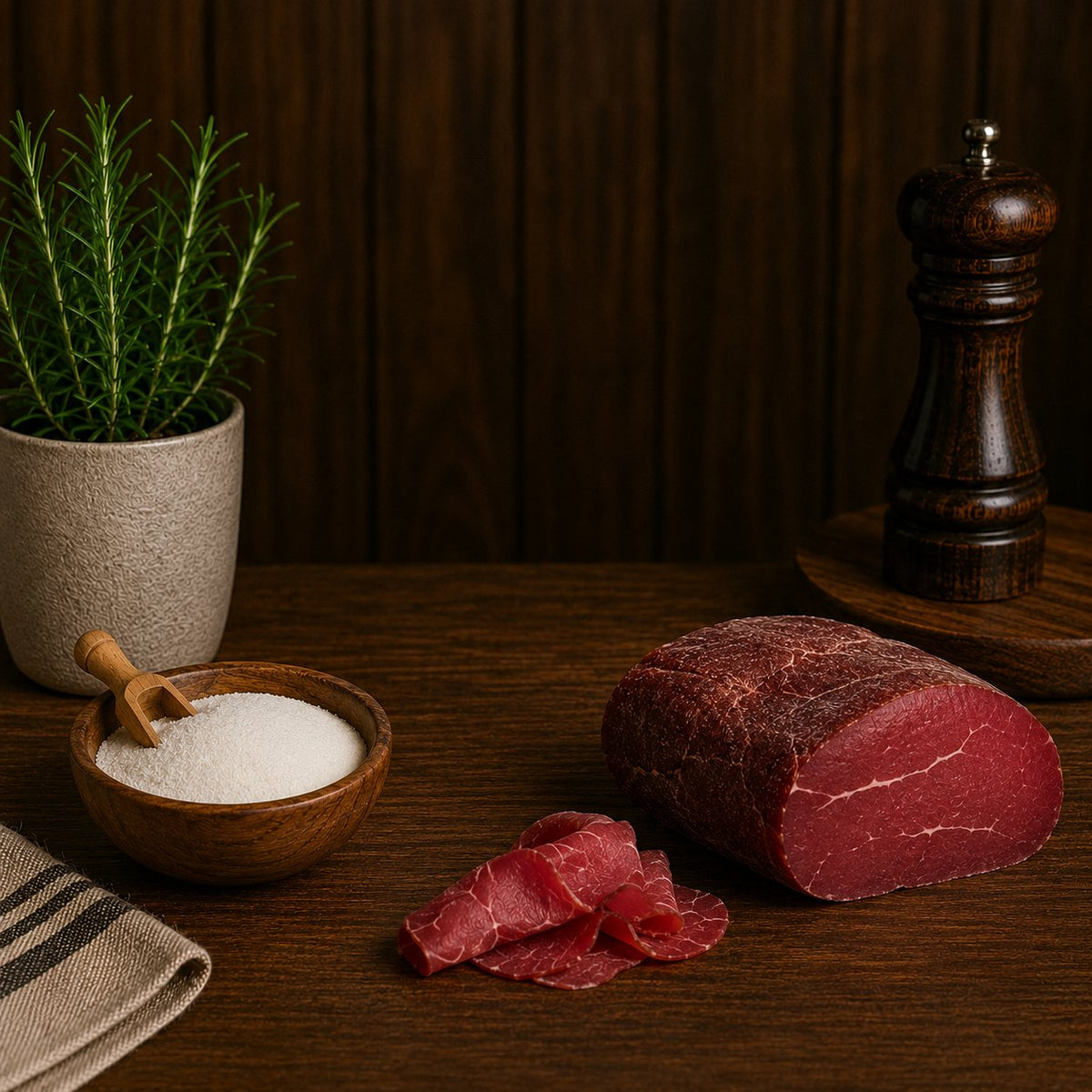 Concia funzionale Sicursal per bresaola – Stagionello® Chef – vista alternativa