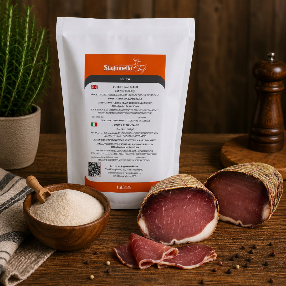 Concia funzionale Sicursal per coppa – Stagionello® Chef