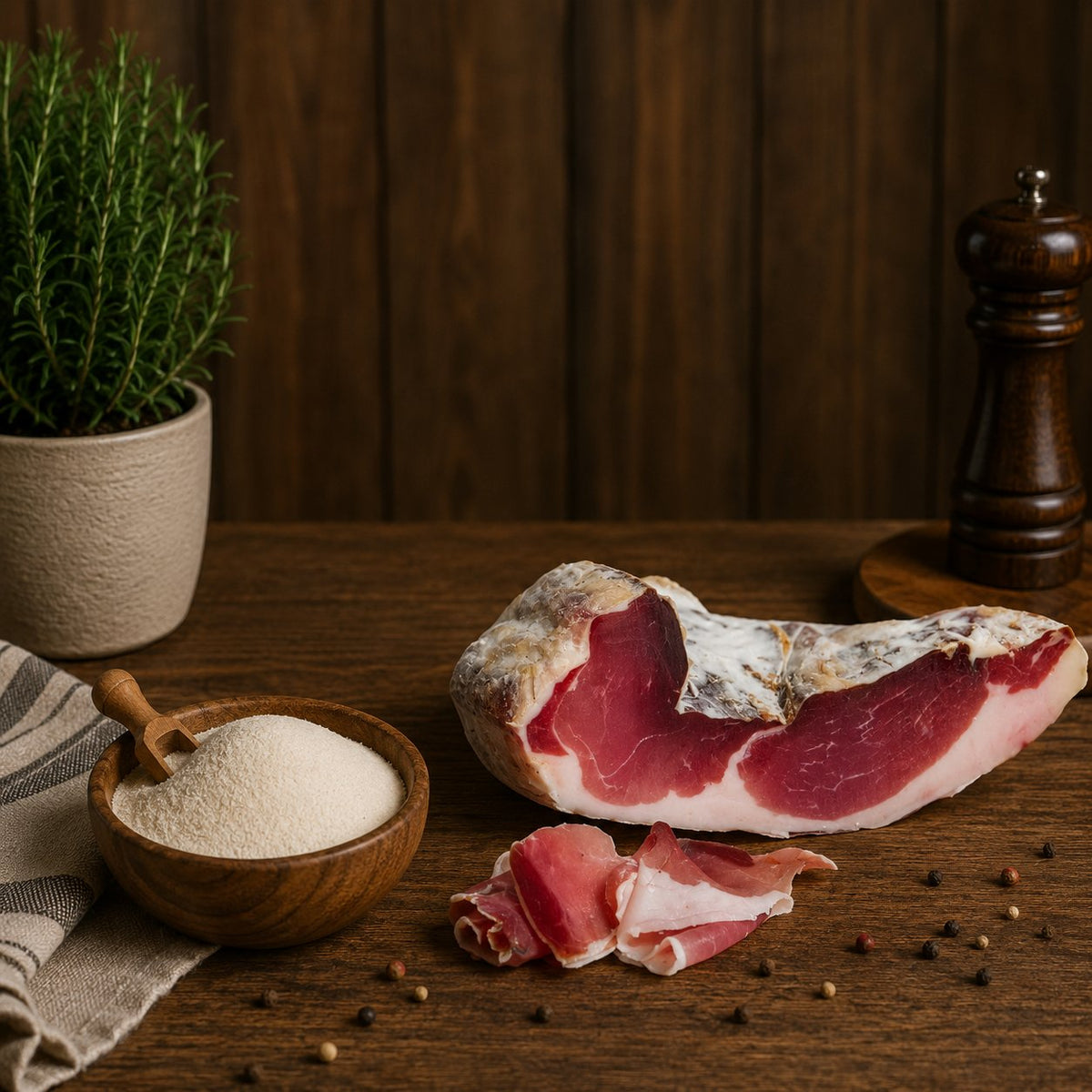 Concia funzionale Sicursal per speck – Stagionello® Chef – vista alternativa