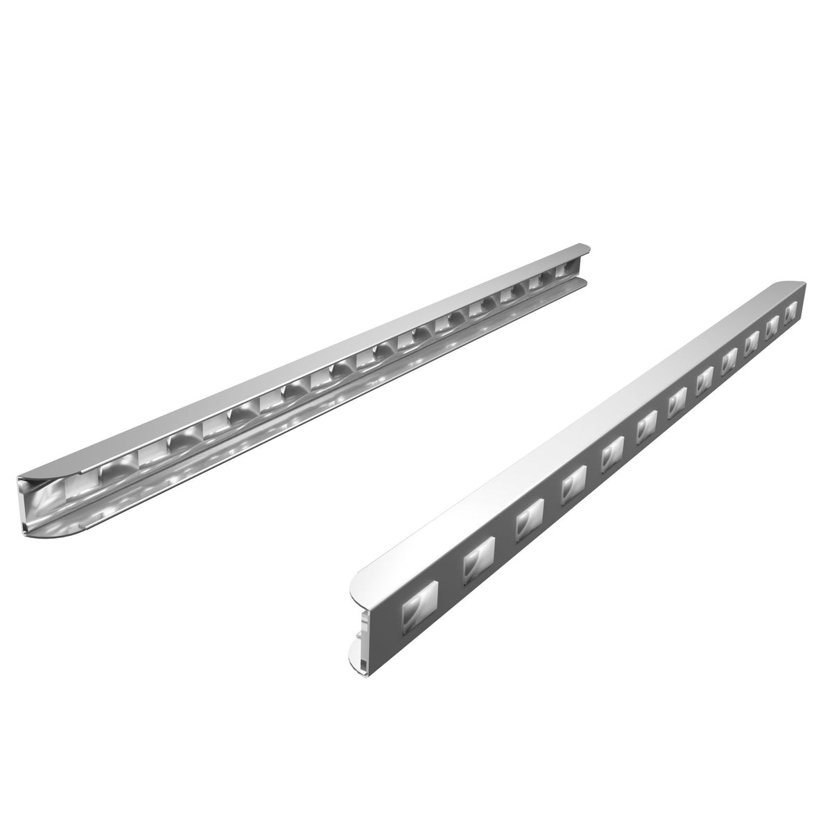 Coppia di guide per aste in acciaio inox Aisi 304, ricambio Stagionello®