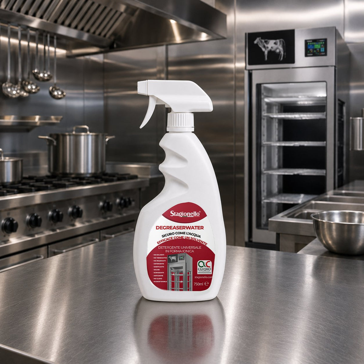 DEGREASERWATER sgrassatore professionale a base d'acqua – Stagionello® Chef