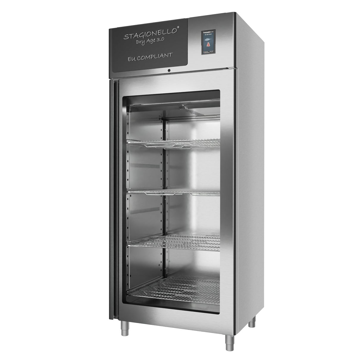 Stagionello® DRY AGE CONTROL® 900 l standard, inox, vista frontale