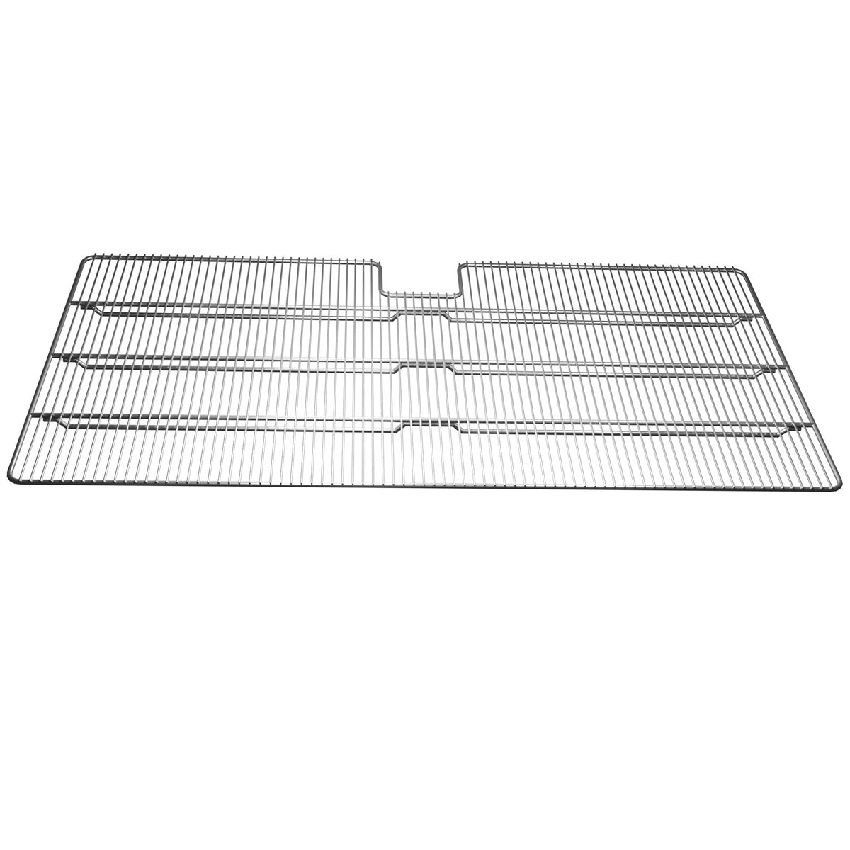 Griglia rinforzata con ganciere 1250x625 mm in acciaio inox, accessorio Stagionello®